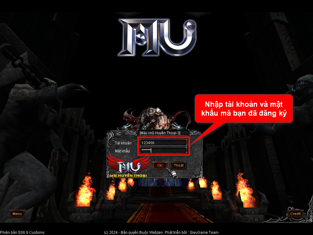 Chức năng chính của Game MU Thuần Việt Chức năng chính của Game MU Thuần Việt