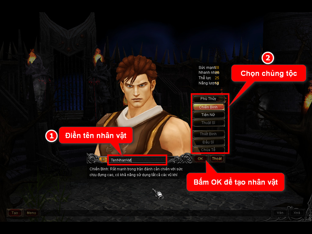 Chức năng chính của Game MU Thuần Việt Chức năng chính của Game MU Thuần Việt